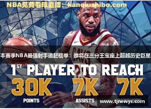 本赛季NBA最强射手追赶榜单：谁将在三分王宝座上超越历史巨星